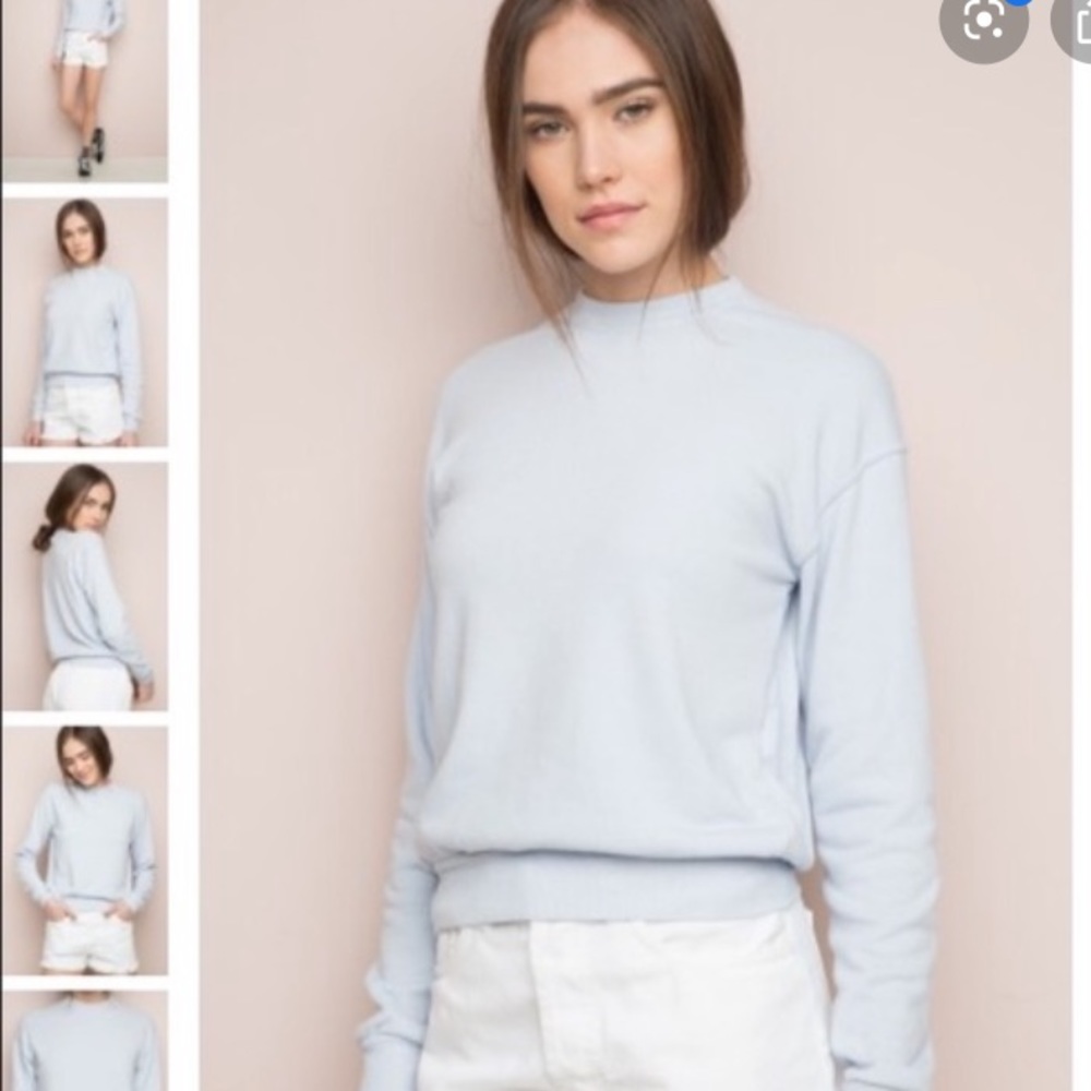 brandy Melville light blue sweater